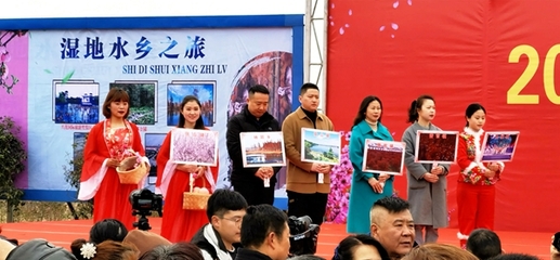 来安:万亩桃花开 游人踏春来